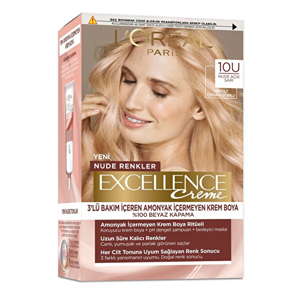 Lor Al Paris Excellence Creme Nude Renkler Sa Boyas U Nude A K