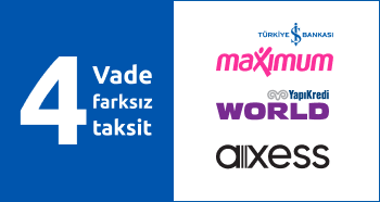 Vade farksız 4 Taksit!