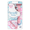 Gillette Venus Gillette Simply Venus 3 Kullan At Kadın Tıraş Bıçağı 4'lü