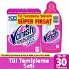 Vanish Kosla Tül Beyazlatıcı, Parlatıcı, Temizleyici Toz  Seti 900 g