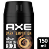 Axe Erkek Deodorant & Bodyspray Dark Temptation 48 Saat Etkileyici Koku 150 ml