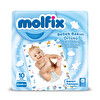 Molfix Bebek Bakım Örtüsü 60x60 Cm 10'lu