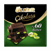 Ülker Bitter Antep Fıstıklı Kare Çikolata 65 g