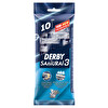 Derby Samurai 3 Bıçak 10'lu Poset