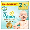 Prima Bebek Bezi Premium Care 2 Numara 60'lı 4-8 Kg Ekonomik Paket