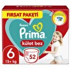 Prima Külot Bez 6 Beden Bebek Bezi 52'li