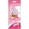 Bic Pure 3 Lady 3 Bıçaklı Kadın Tıraş Bıçağı 4'lü Poşet