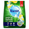 Rinso Toz Çamaşır Deterjanı Renkliler ve Beyazlar İçin Limon ve Karbonat Derinlemesine Temizlik 4 KG