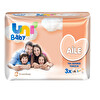 Uni Baby Aile Adet Islak Mendil 3x52