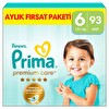 Prima Premium Care 6 Beden Bebek Bezi 93 Adet