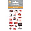Artikel Atatürk Ve Türk Bayrağı Sticker