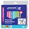 Penmark Süper Yıkanabilir Brush Uçlu Keçeli Kalem 12 Renk