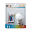 Svs Uzaktan Kumandalı 6500K+Rgb E27 9W Beyaz Led Lamba