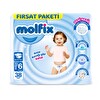 Molfix 3D 6 Beden Extra Large Bebek Bezi 38'li