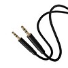 X-Level ACC8861 X-Audıo 3.5 mm Stereo Aux Ses Kablosu Siyah 1 m