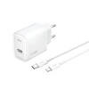 X-Level XC4010L X-ChargerSmart Plus 20 W Hızlı Şarj Aleti + Lightning Kablo Beyaz