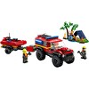 Lego® 60412 4x4 Kurtarma Botlu İtfaiye Kamyonu