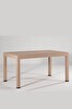 Rattan 90x150 Camsız Cappucino Masa - Bahçe&balkon&teras
