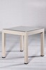 Rattan 80x80 Camlı Cappucino Masa - Bahçe&balkon&teras