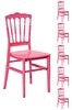6 Adet Miray Pembe Sandalye / Balkon-bahçe-mutfak