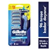 Gilette Sensor 3 Plus Makine+8 Yedek Tıraş Bıçağı