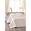 Cotton Collectıon Tek Kişilik Düz Pudra Pike 150X220