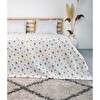 Cotton Collectıon Çift Kişilik Çiçek Desenli Pike 200X220