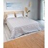 Cotton Collectıon Çift Kişilik Çapa Desenli Pike 200X220