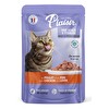 Plaisir Parça Etli Tavuk Ciğerli Kedi Yaş Mama 100 g