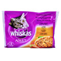 Whiskas Ördek ve Yeşil Bezelyeli Kedi Maması 4x100 g
