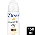 Dove Kadın Sprey Deodorant Invisible Dry 1/4 Nemlendirici Krem Etkili 150 ml