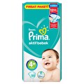 Prima Aktif Bebek Fırsat Paketi 4+ Beden 50'li