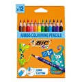 Bic Üçgen Kuru Boya Kalemi 12'Li