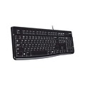 Logitech K120 Q Tuş Dizimi Kablolu Klavye  Siyah