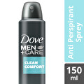 Dove Men + Care Erkek Sprey Deodorant Clean Comfort 150 ml