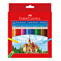 Faber Castell Redline 24 Renk Tam Boy Boya Kalemi