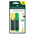 Faber Castell 2 Renk Fosforlu Kalem Sarı&Yeşil