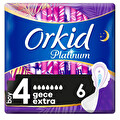 Orkid Platinum Gece Extra Tekli Paket 6 Adet
