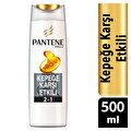 Pantene 2'si 1 Arada Şampuan ve Saç Bakım Kremi Kepeğe Karşı Etkili 500 ml
