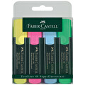 Faber Castell 4 Renk Fosforlu Kalem