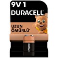 Duracell Alkalin 9V Pil (6LR61 / MN1604) 1'li Paket