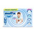 Molfix Bebek Bezi Fırsat Paketi 5 Beden 48'li Junior