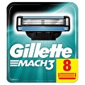 Gillette Mach3 Yedek Tıraş Bıçağı 8'li