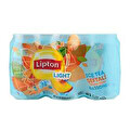Lipton Ice Tea Light Şeftali Aromalı İçecek Kutu 6x330 ml
