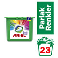 Ariel 3ü 1 Arada Pods 23 Yıkama Sıvı Çamaşır Deterjanı Kapsülü Parlak Renkler