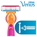 Gillette Simply Venus 3 Tıraş Makinesi + 3 Yedek Tıraş Bıçağı