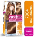 L’oreal Paris Casting Crème gloss Amonyaksız & Besleyici Saç Boyası - 7304 - Bal Karamel