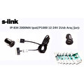 S-Link Ip-834 2000ma Ipad/P1000 12-24v 2usb Araç Şarjı