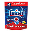 Finish Hepsi Bir Arada Max 55 Tablet Bulaşık Makinesi Deterjanı Limon