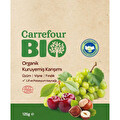 Carrefour Bio Organik Üzüm İç Fındık Vişne 125 Gr
